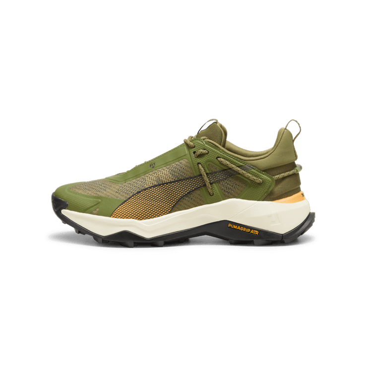 PUMA SEASONS Explore NITROâ¢ Hiking in Olive Green/Ginger Tea/Black Angle 1
