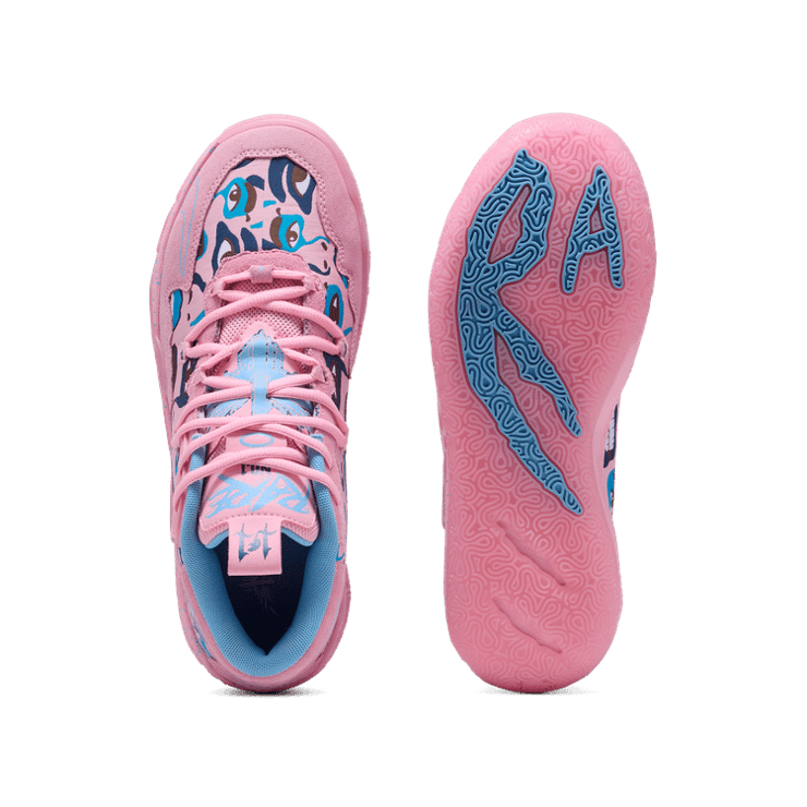 PUMA x LAMELO BALL x KIDSUPER MB.03 Basketball in Pink Lilac PUMA x LAMELO BALL x KIDSUPER MB.03 Basketball in Pink Lilac