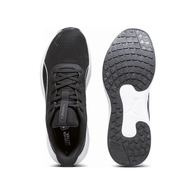 PUMA Reflect Lite Running in Black/White Angle 0