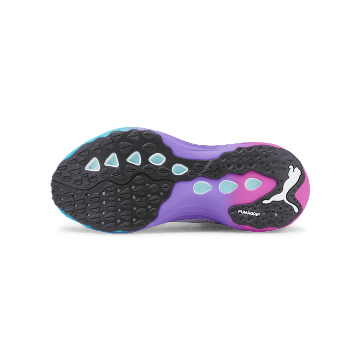 PUMA ForeverRun NITROâ¢ SUNSET in White/Luminous Blue/Electric Orchid Angle 0