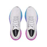 PUMA ForeverRun NITROâ¢ SUNSET in White/Luminous Blue/Electric Orchid Angle 2