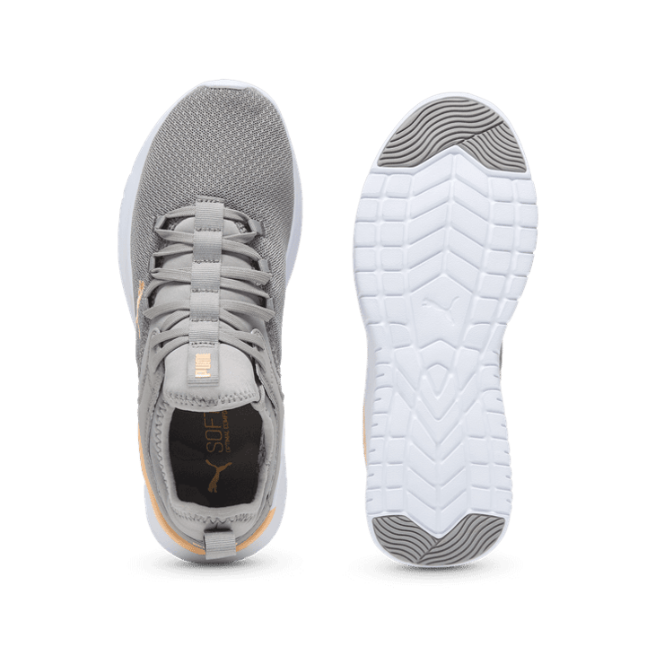 PUMA Starla Training in Stormy Slate/Peach Fizz/White Angle 0