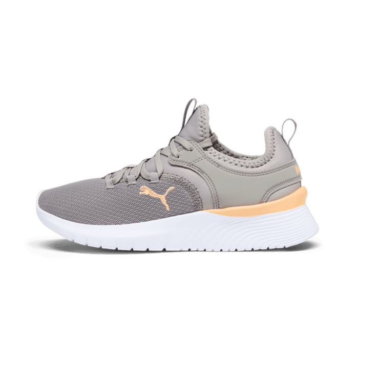 PUMA Starla Training in Stormy Slate/Peach Fizz/White Angle 1