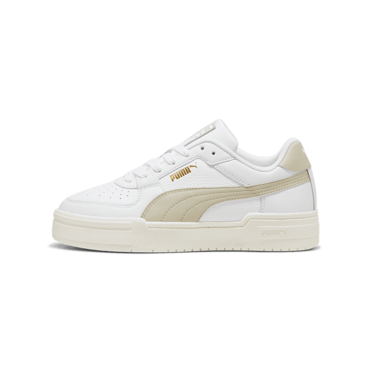 PUMA CA Pro Classic Sneakers in White/Desert Dust Angle 1