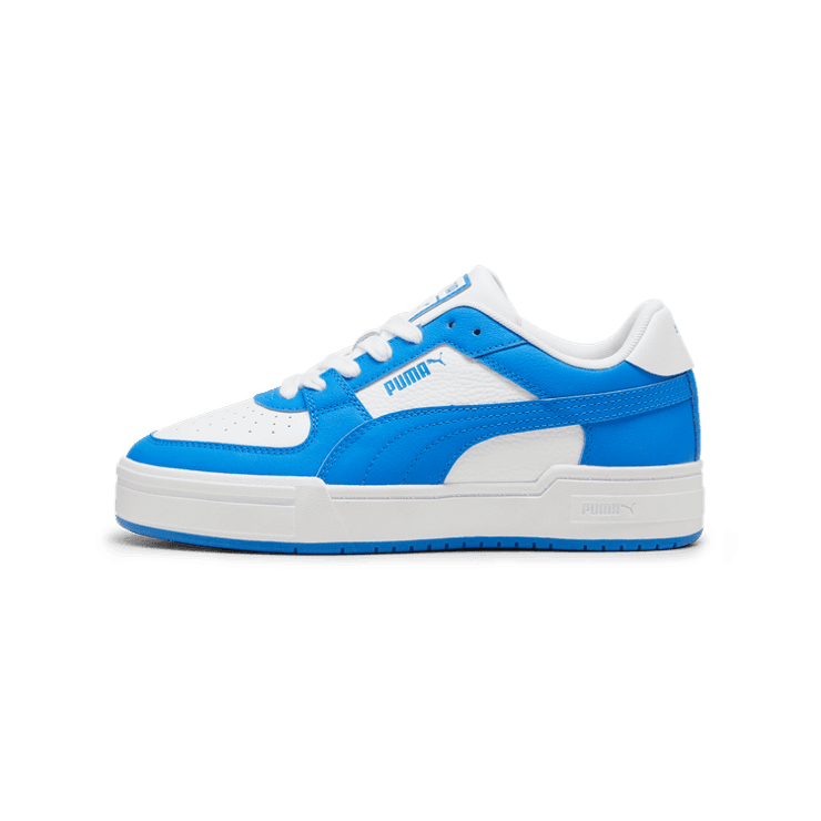 PUMA CA Pro Classic Sneakers in White/Hyperlink Blue Angle 1