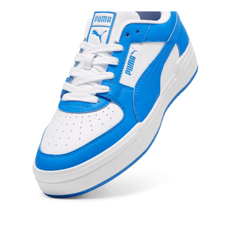 PUMA CA Pro Classic Sneakers in White/Hyperlink Blue Angle 2