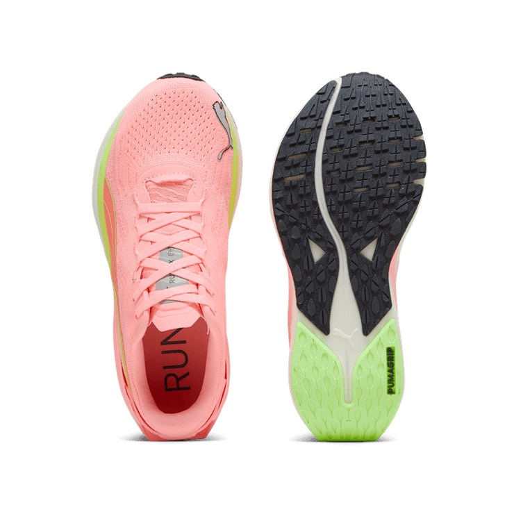 PUMA Run XX NITROâ¢ 2 in Koral Ice/Speed Green Angle 0