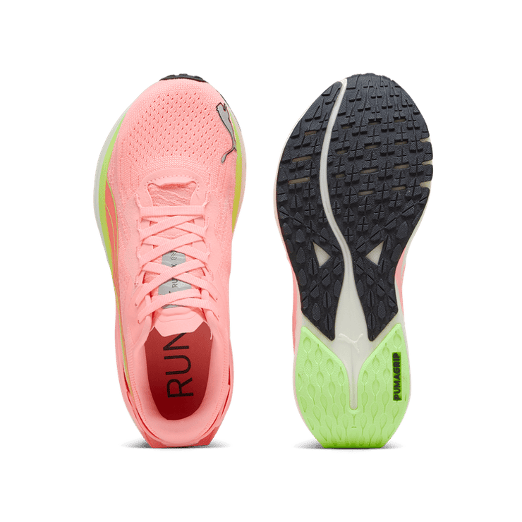 PUMA Run XX NITRO⢠2 in Koral Ice/Speed Green Angle 0