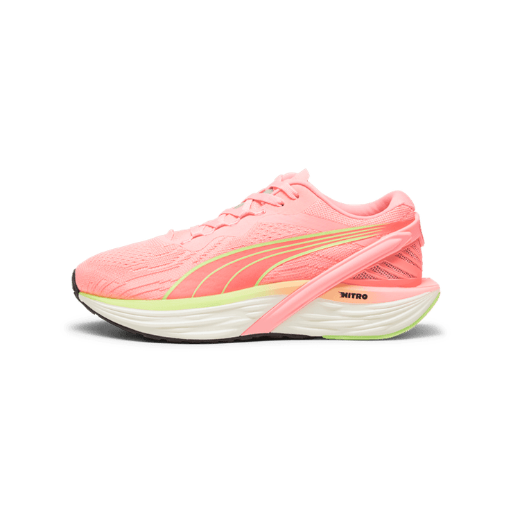 PUMA Run XX NITROâ¢ 2 in Koral Ice/Speed Green Angle 1