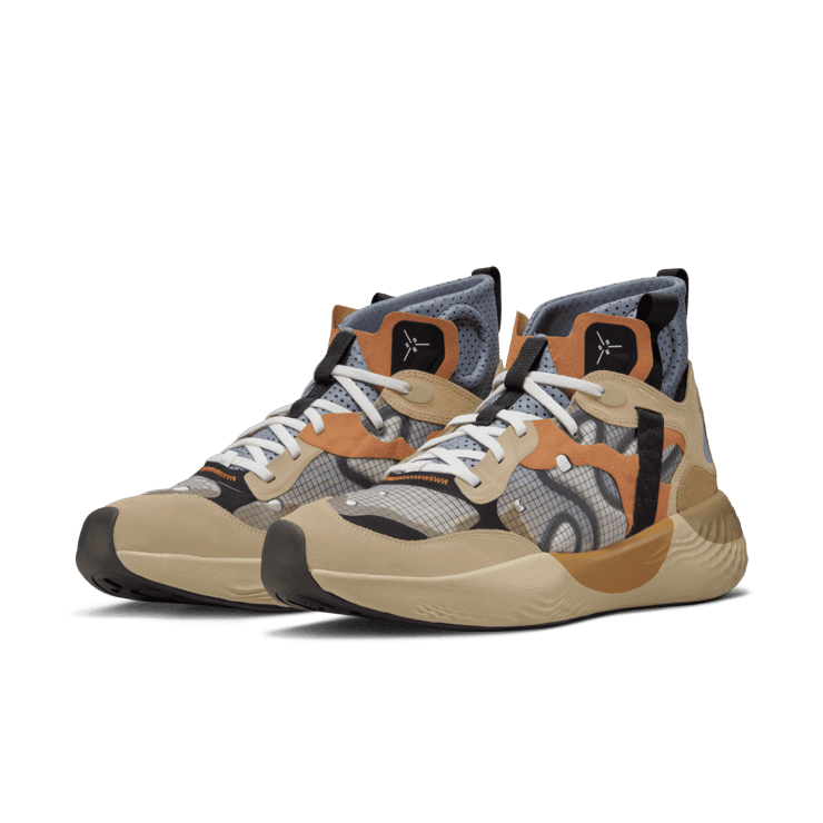 Jordan Delta 3 SP Mid Brown Angle 2