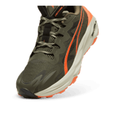 PUMA SEASONS Fast-Trac NITROâ¢ 3 Trail in Dark Olive/Flame Flicker/Desert Dust Angle 2