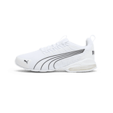 PUMA Voltaic Evo in White/Black Angle 1