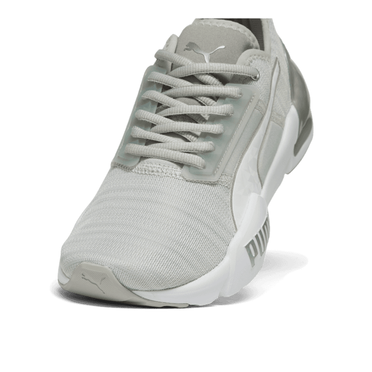 PUMA Cell Phase Femme in Ash Grey/White/Silver Angle 2