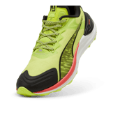 PUMA Electrify NITROâ¢ Trail in Lime Pow/Black/Active Red Angle 2