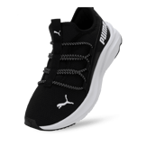 PUMA Softride One4All in Black/White (GS) Angle 2