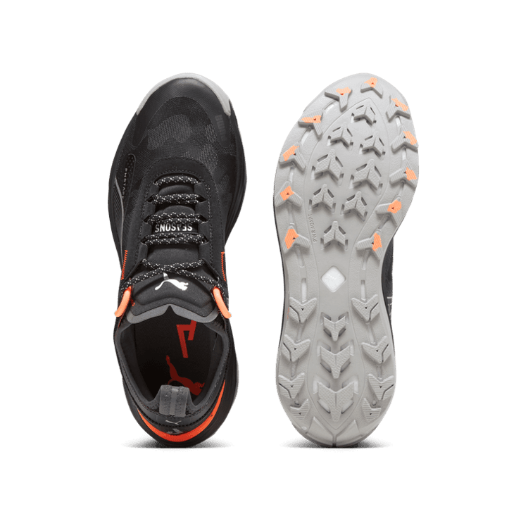 PUMA SEASONS Voyage NITRO⢠3 GORE-TEX® Trail in Black/Neon Sun Angle 0