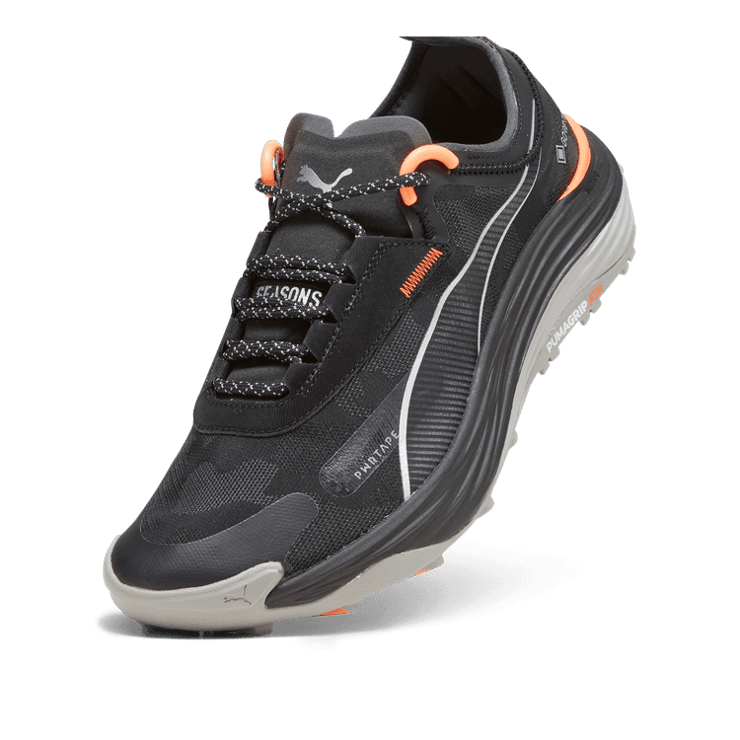 PUMA SEASONS Voyage NITRO⢠3 GORE-TEX® Trail in Black/Neon Sun Angle 2