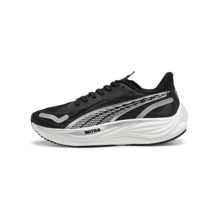 PUMA Velocity NITROâ¢ 3 in Black/Silver/White Angle 1