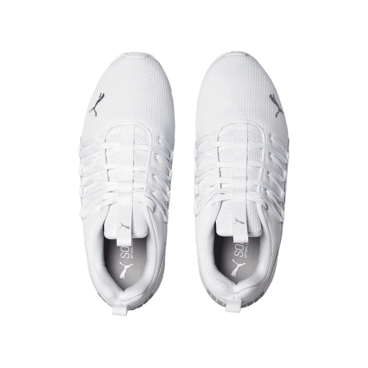 Puma Axelion Refresh 'White Silver' Angle 2