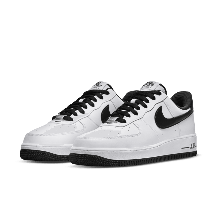 Nike Air Force 1 Low '07 White Black (2022) Angle 2