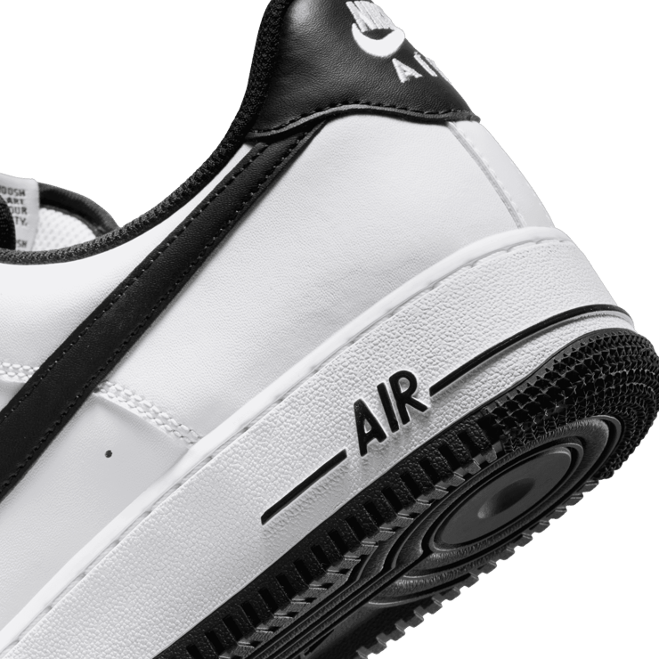 Nike Air Force 1 Low '07 White Black (2022) Angle 5