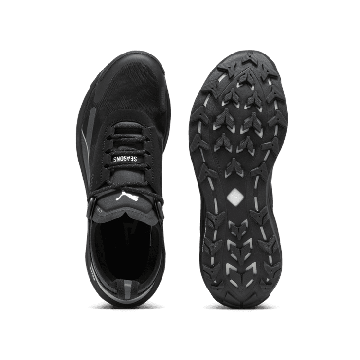 PUMA SEASONS Voyage NITROâ¢ 3 in Black/Dark Coal Angle 0