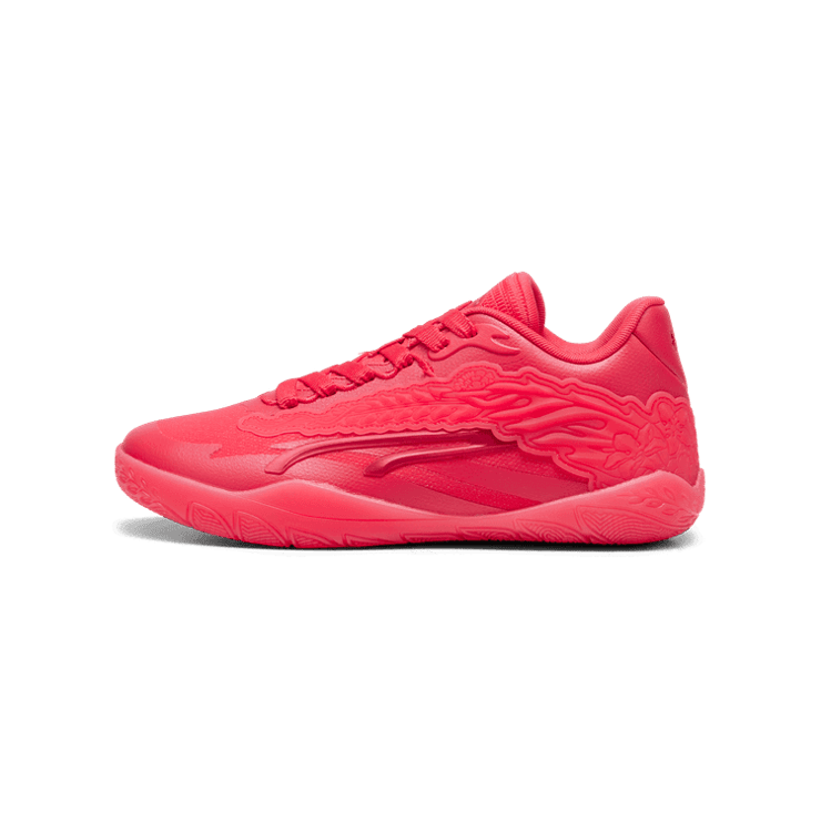 PUMA STEWIE x TEAM Stewie 3 Basketball in Tart Cherry/Magenta Gleam Angle 1