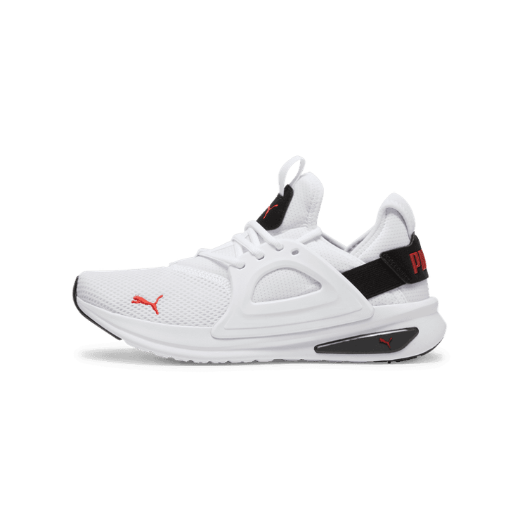 Puma Softride Enzo Evo 'White Black Red' Angle 1