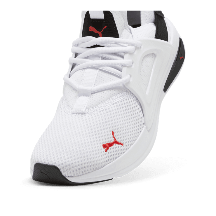 Puma Softride Enzo Evo 'White Black Red' Angle 2