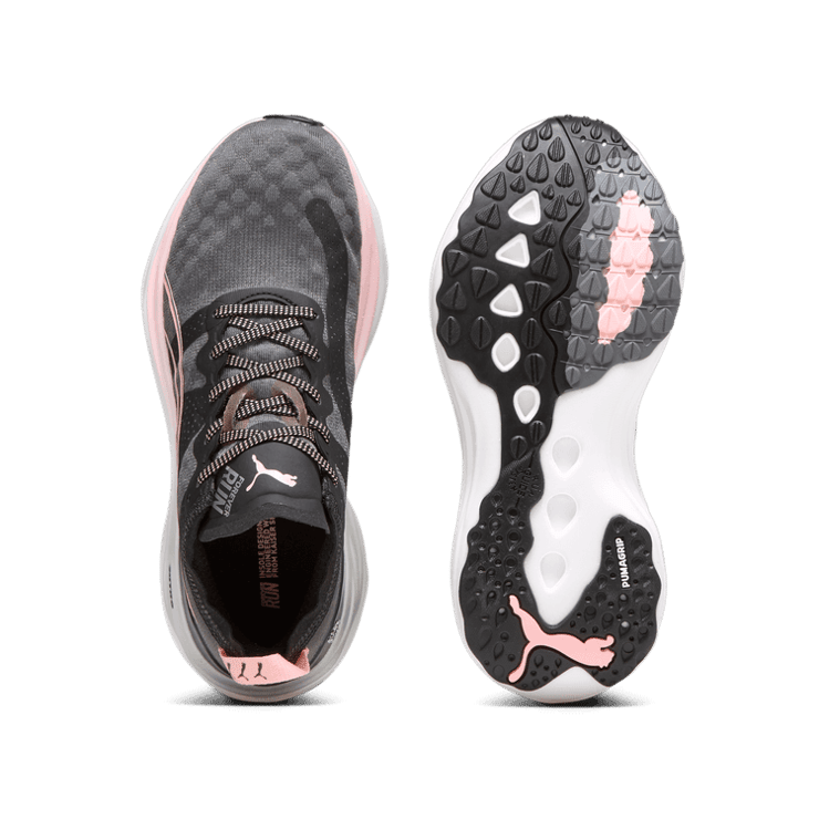 PUMA ForeverRUN NITRO⢠in Black/Koral Ice/Silver Angle 0