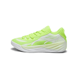 PUMA All-Pro NITROâ¢ Basketball in Lime Squeeze/White Angle 1