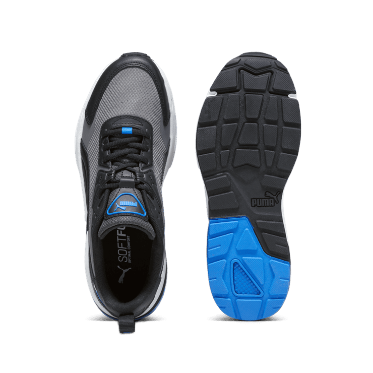 PUMA Vis2K Sneakers in Cast Iron/Black/Ultra Blue Angle 0