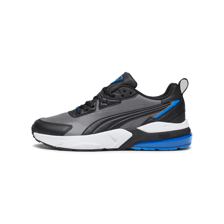 PUMA Vis2K Sneakers in Cast Iron/Black/Ultra Blue Angle 1