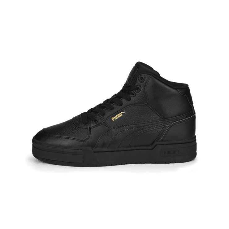 Puma CA Pro Mid 'Black Team Gold' Angle 1