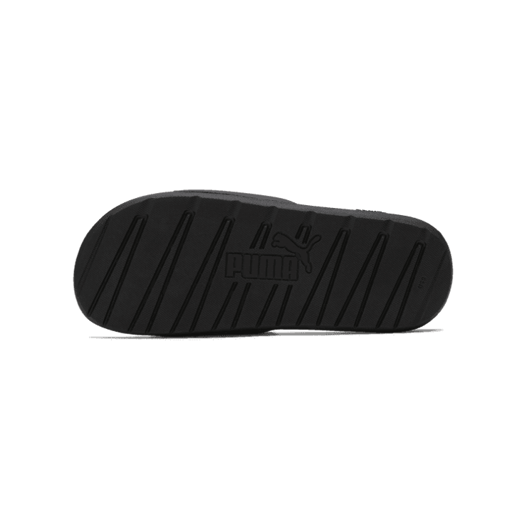 PUMA Cool Cat 2.0 Slides in Black/Red Angle 0