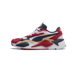 PUMA RS-XÂ³ NYC FLAHIP Sneakers in Dark Blue (GS) Angle 1