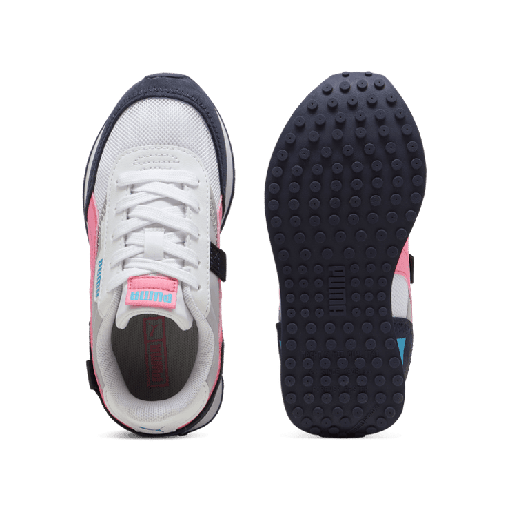 Puma Future Rider Little Kid 'Splash - White Navy Pink' Angle 0