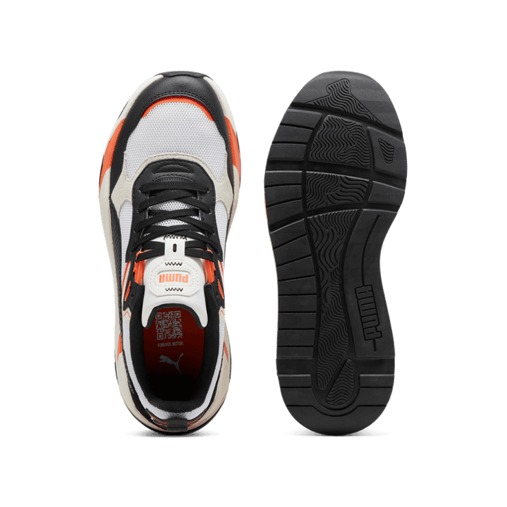 PUMA Trinity Sneakers in White/Black/Warm White Angle 0