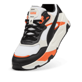 PUMA Trinity Sneakers in White/Black/Warm White Angle 2