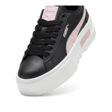 PUMA Mayze Wild Sneakers Big in Black/Mauved Out (GS) Angle 2