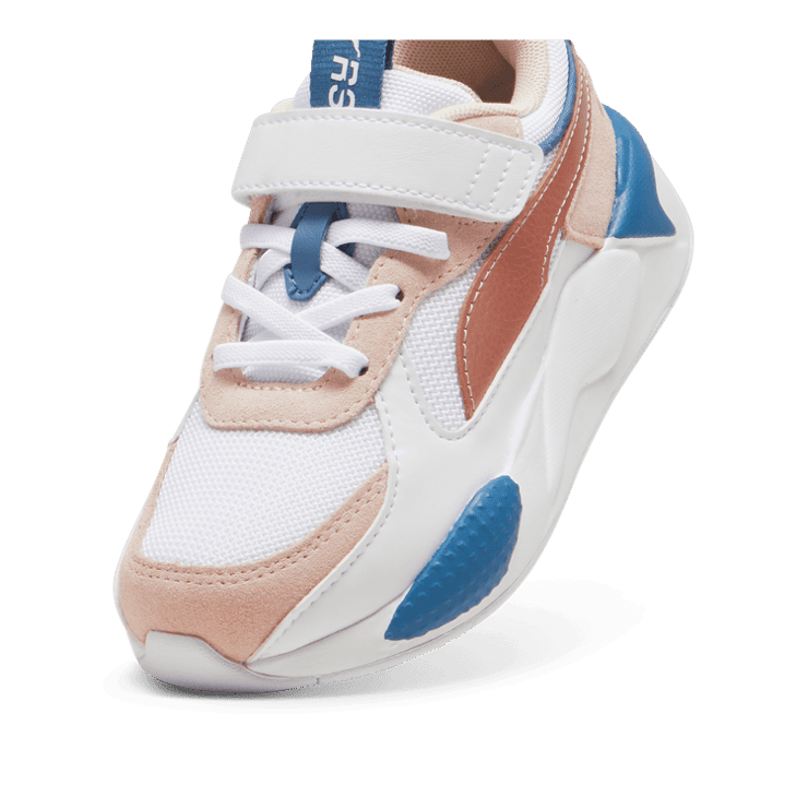 Puma RS-X Metallic AC+ Little Kid 'White Island Pink' Angle 2