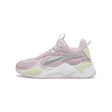 Puma RS-X Metallic Big Kid 'Grape Mist Silver' Angle 1