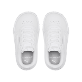 PUMA Carina 2.0 AC in White/Silver (TD) Angle 2