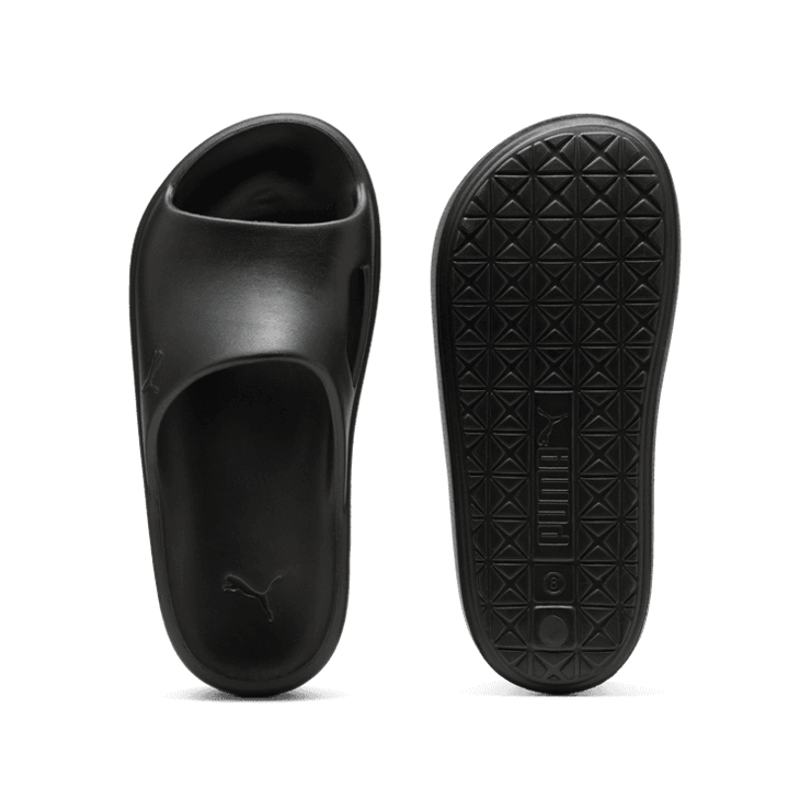 PUMA Shibui Cat Slides in Black Angle 1
