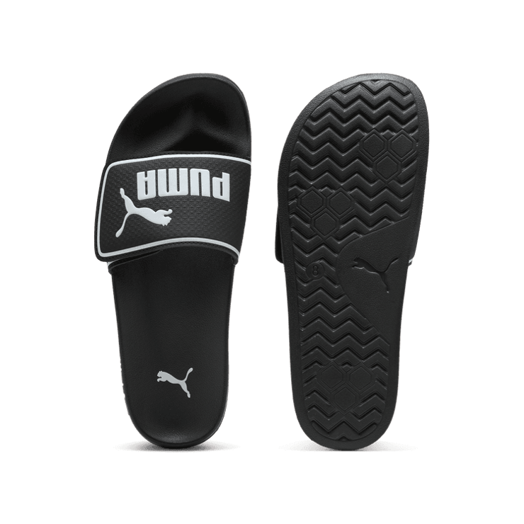 Puma Leadcat 2.0 V Slide 'Black White' Angle 1