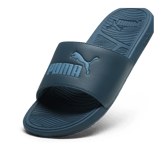 PUMA Cool Cat 2.0 Slides in Dark Night/Deep Dive Angle 2