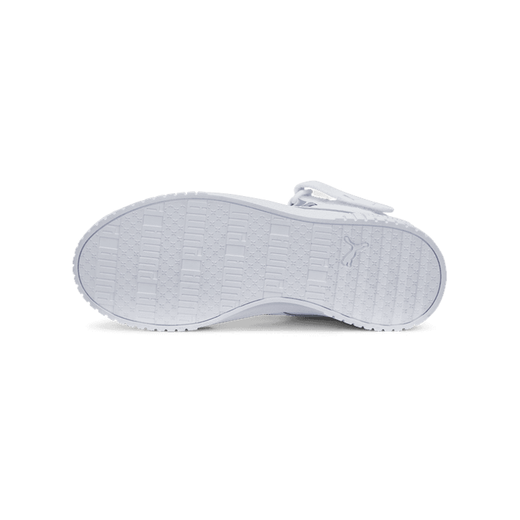 PUMA Carina 2.0 Mid Sneakers in White/Silver Angle 0