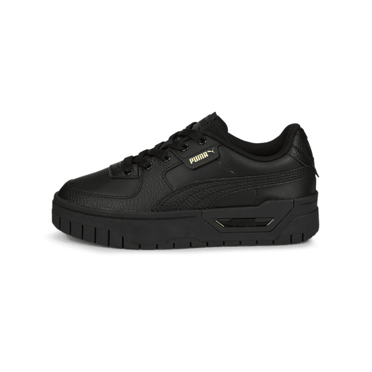 Puma Cali Dream Leather Jr 'Triple Black' Angle 1