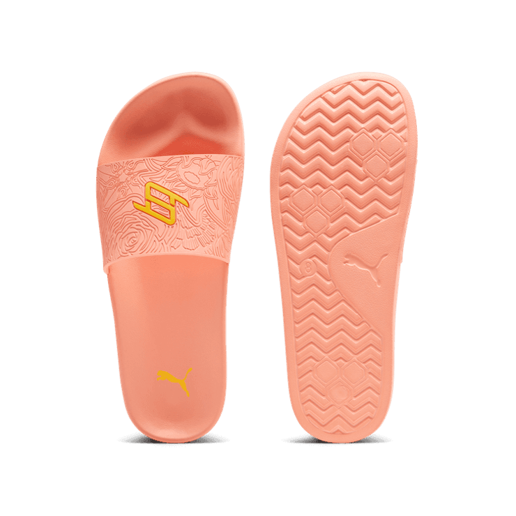Puma Leadcat 2.0 Stewie 3 Slide 'Fluro Peach' Angle 1
