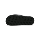 PUMA Cool Cat 2.0 Slides in Black/White Angle 0